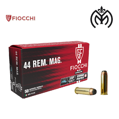 Fiocchi 44 Rem Mag 240gr SJSP