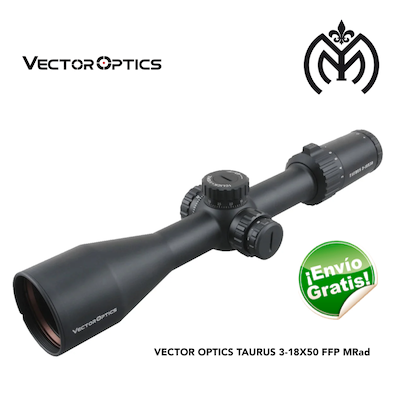 VECTOR-OPTICS TAURUS 3-18X50 FFP MRad